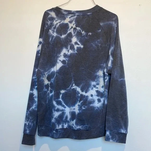 Rae Dunn Miss Independent Tye Dye Crew Neck - Picture 3 of 3